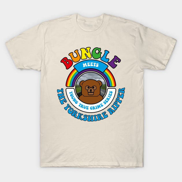 Bungle meets… The Yorkshire Ripper T-Shirt by andrew_kelly_uk@yahoo.co.uk